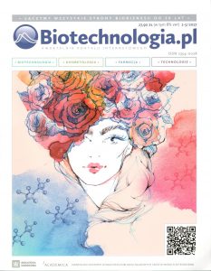 cover of quarterly biotechnologia.pl